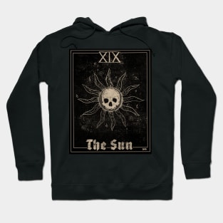 The Sun Tarot Card Print Design Hoodie